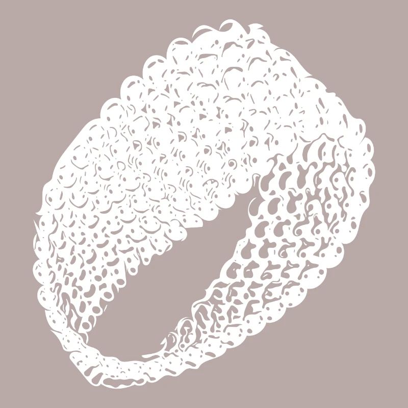 Geometric vintage Möbius loop flat surface