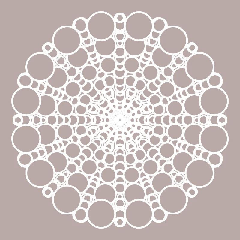 Geometric Mandala Circles Round Pattern Shape