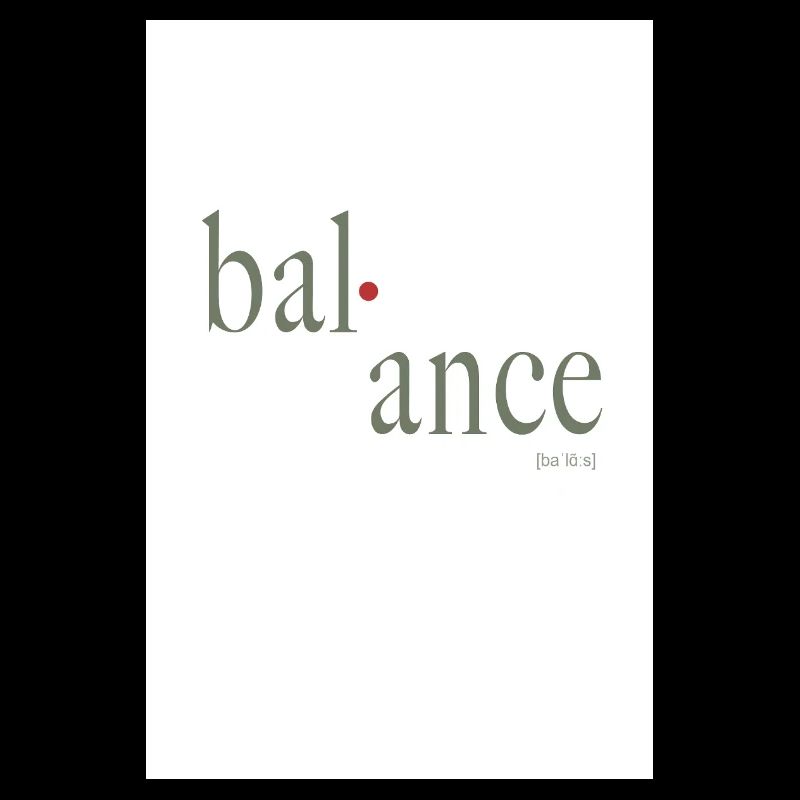 Conception de typographie équilibrée avec transcription phonétique