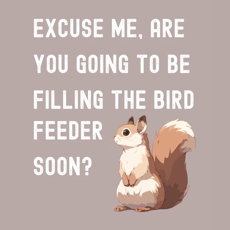 Vogelfutter Eichhörnchen