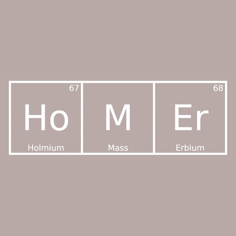 Homer Name First Name Chemistry Periodic Table Elements