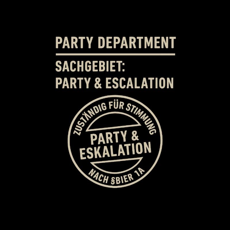 Party & Escalation Conception de sérigraphie