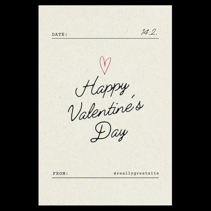 Frohen Valentinstag, Liebe