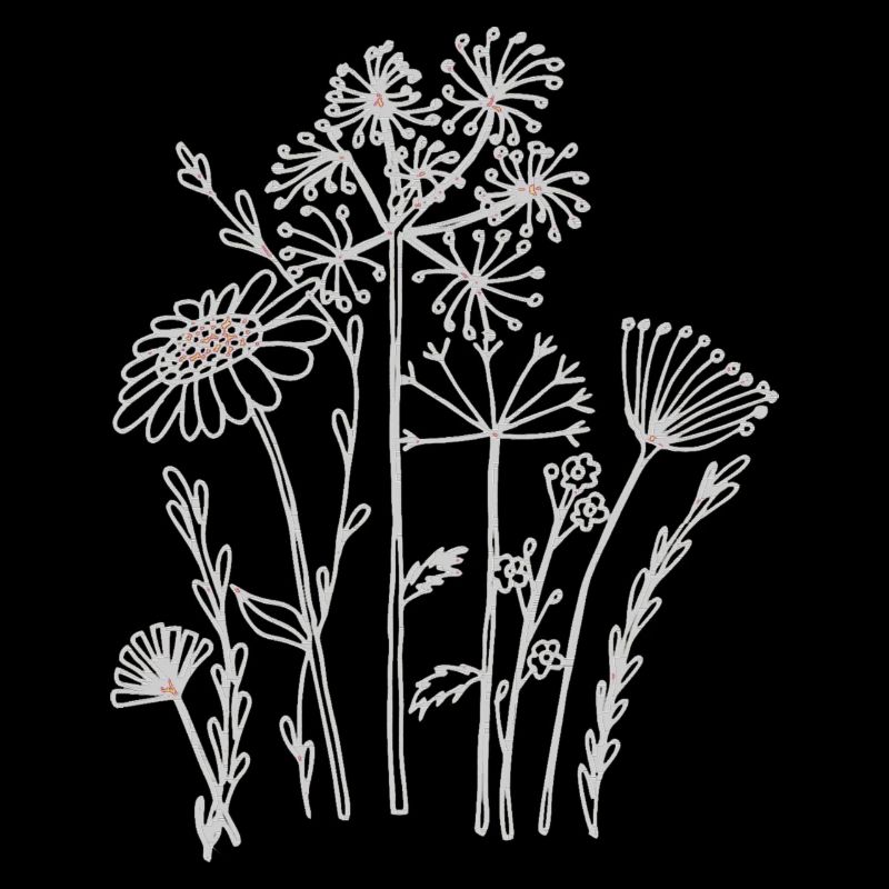 Fleurs séchées