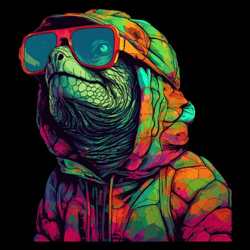 Turtle with sunglasses Cool turtles