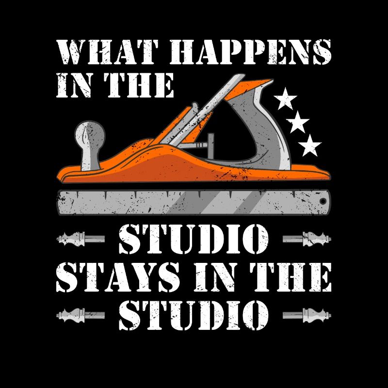 Ce qui se passe en studio reste en studio travail du bois