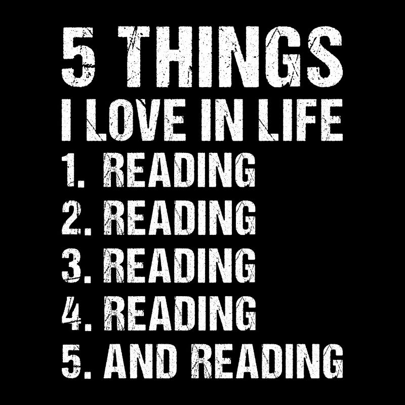 Reader 5 Things I Love In Life Reading