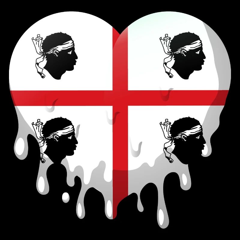 Sardaigne Drapeau Sarde Drapeau Sardegna Drapeau