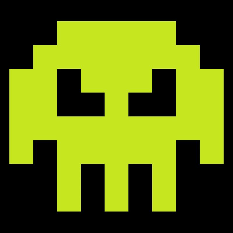 Alien Invader from Sapce (skull, plain)