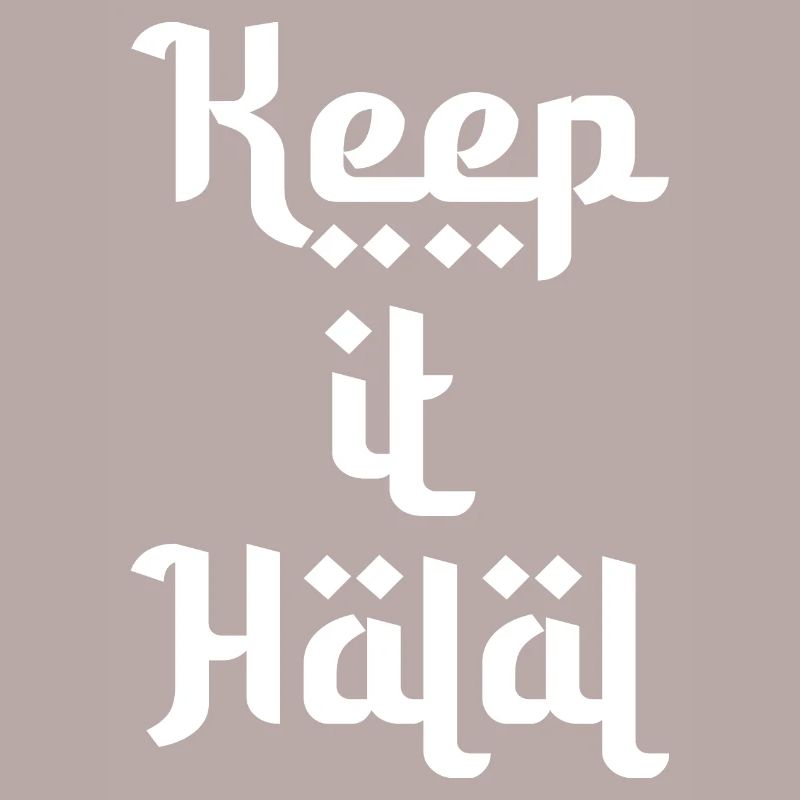 keep it halal Geschenk
