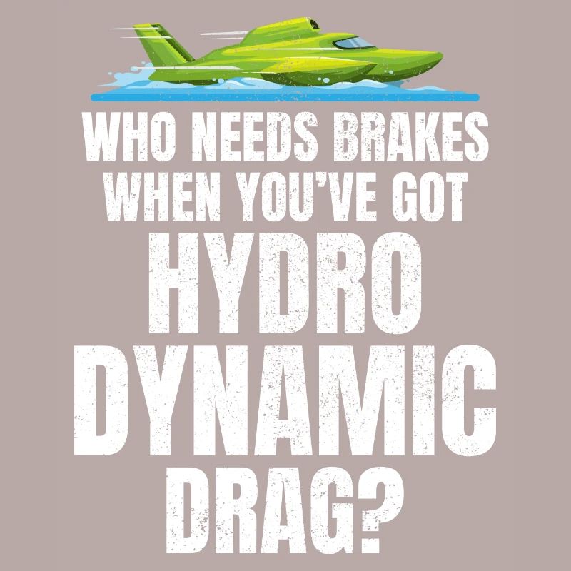 Freins hydrodynamiques de course d’hydroplanes non inclus