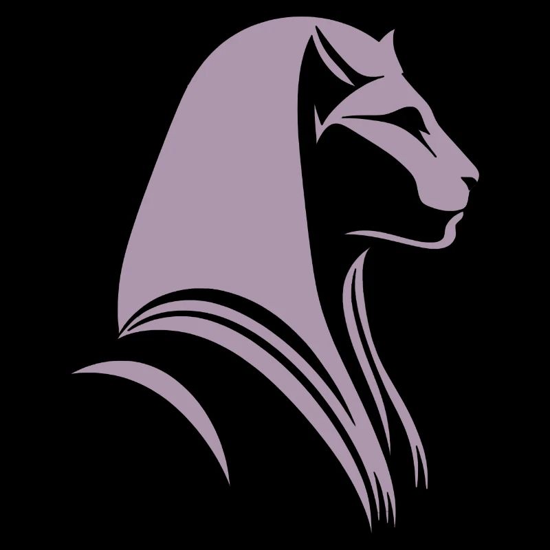 Chat Egypte Pharaon Silhouette