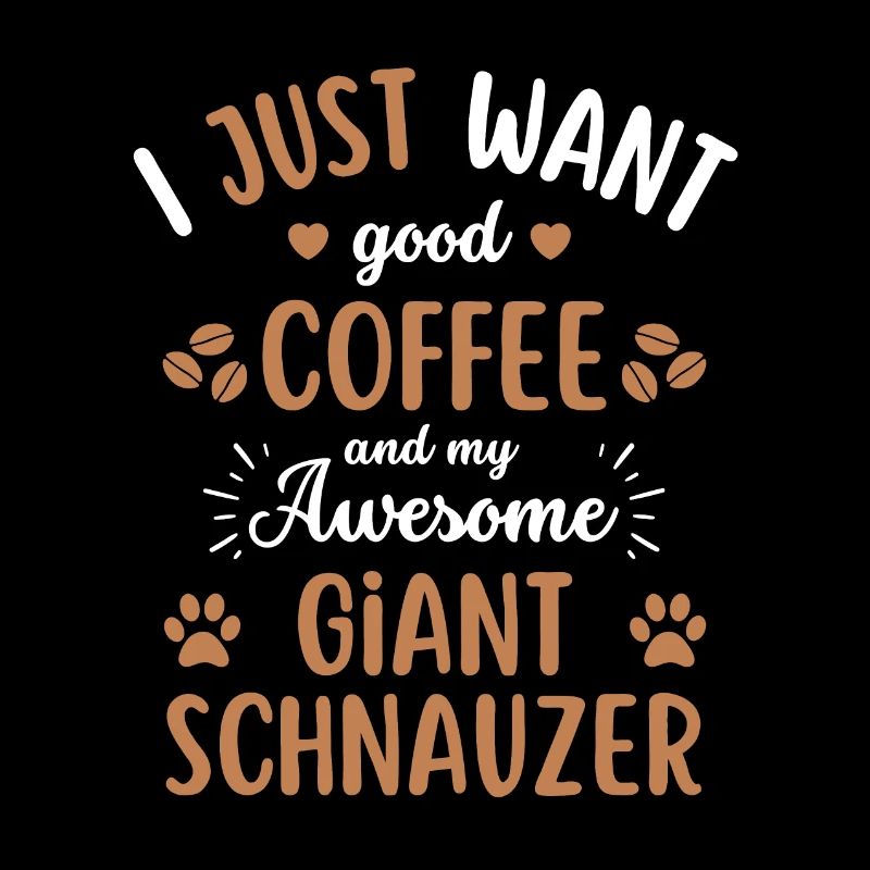 Café géant Schnauzer Coffee Dog