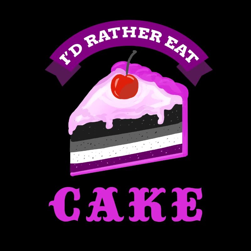 Je préférerais manger du gâteau Ace Pride