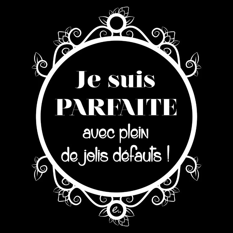 Je suis parfaite en blanc