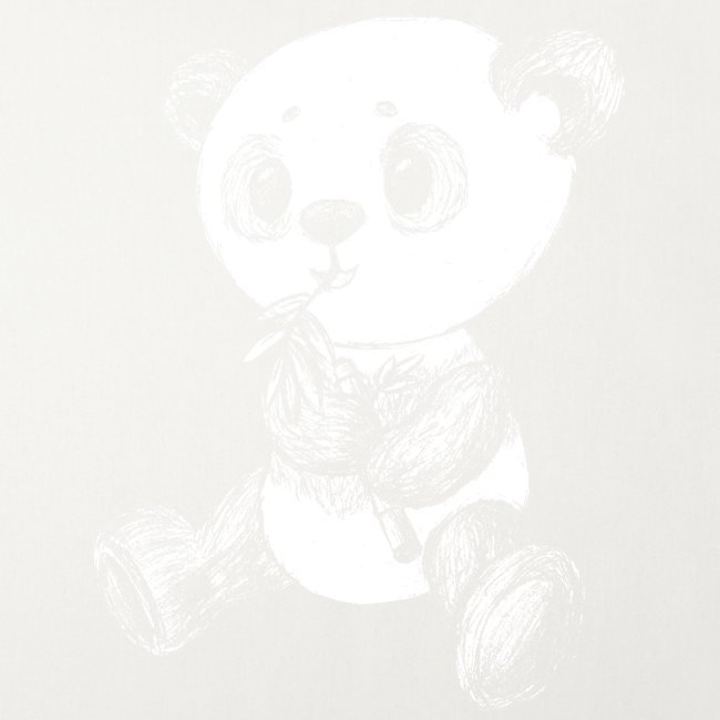 Panda Karhu valkoinen scribblesirii