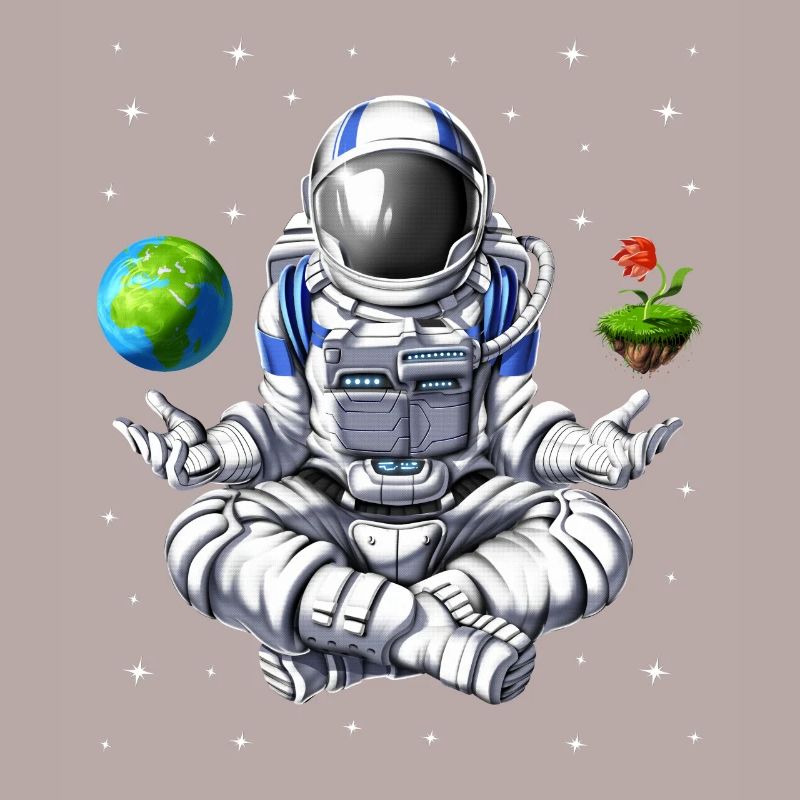 Méditation d’astronaute de l’espace