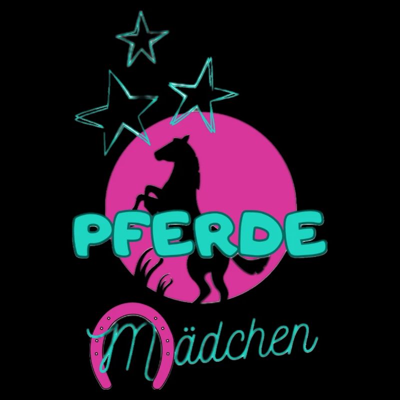 I love clothes / Pferde Mädchen (helles Design)