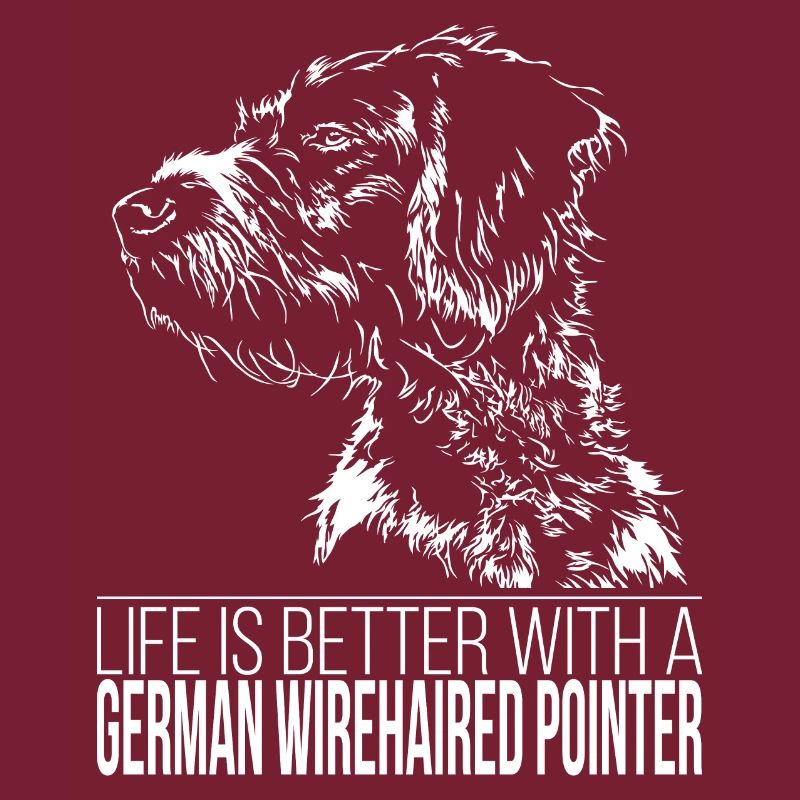 GERMAN WIREHAIRED POINTER Life is better Wilsigns