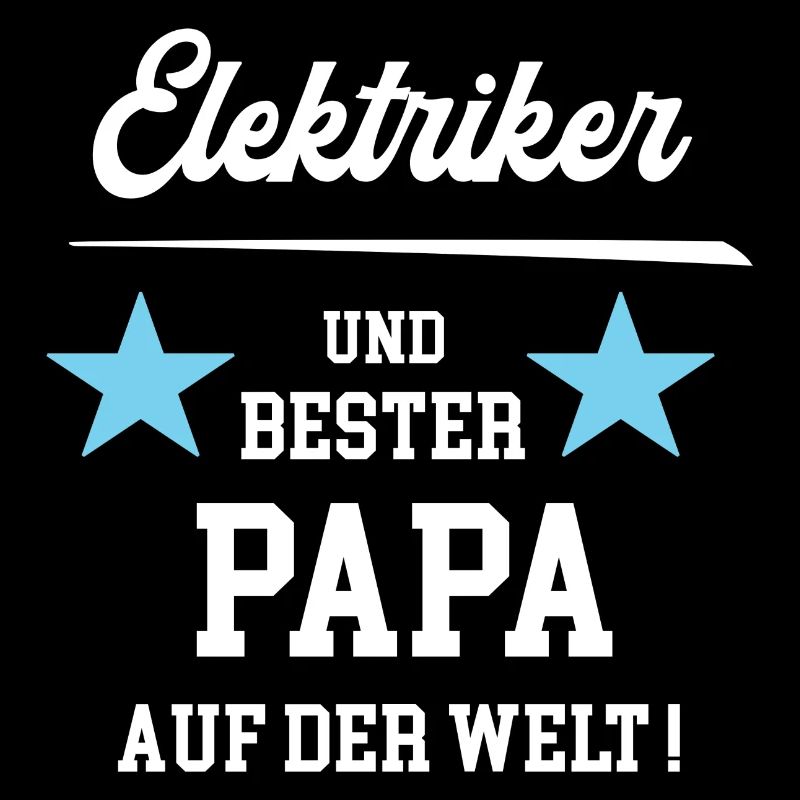 Elektriker Bester Papa Vatertag Geburtstag Chef