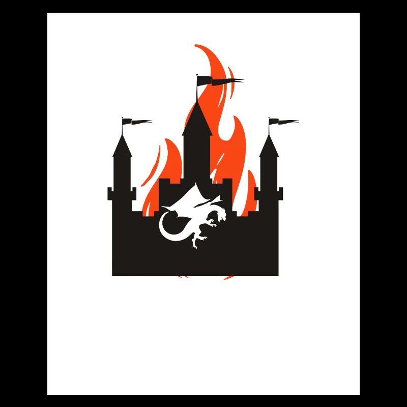 Château du Dragon en feu