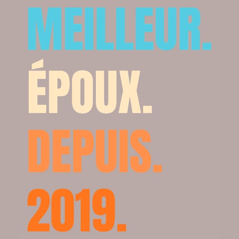 Bester Ehemann seit 2019 Geschenk-Ehemann