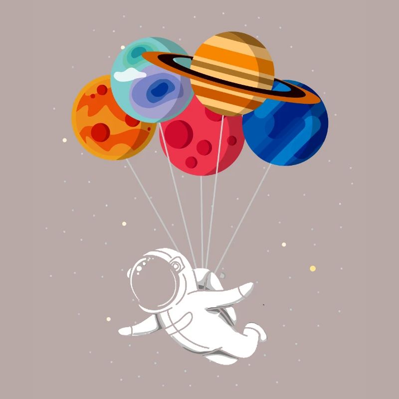 Voyage dans l’espace Drôle Graphique