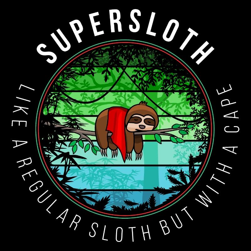Supersloth dans la jungle