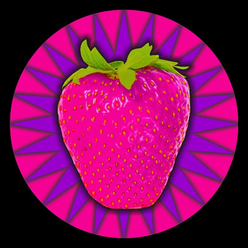 Erdbeere pink