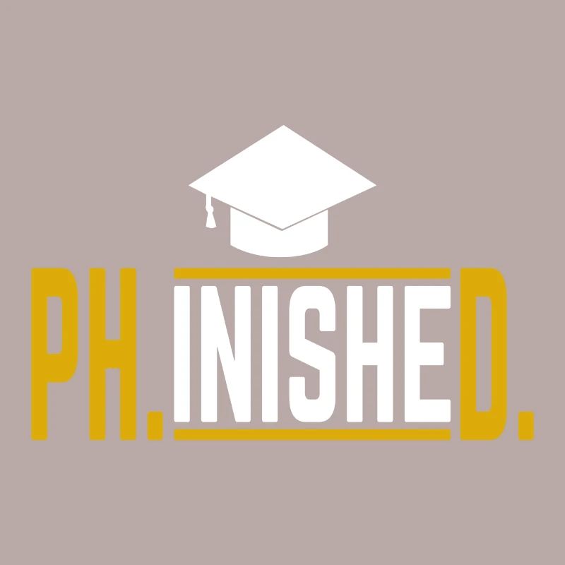 Phinished Phd Doktor Abschluss Geschenk 1