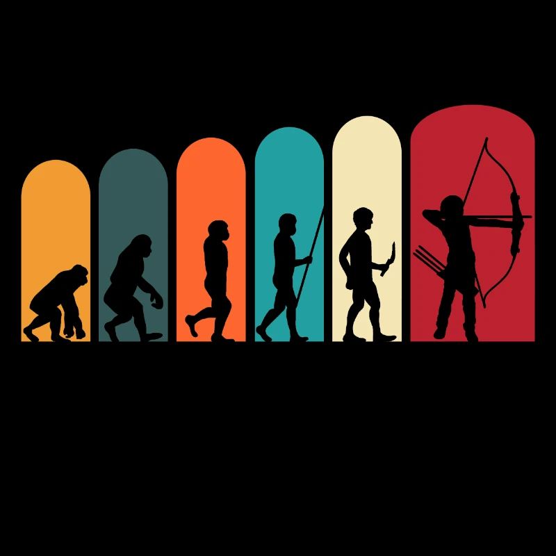 Tir à l'arc tir à l'arc archer évolution