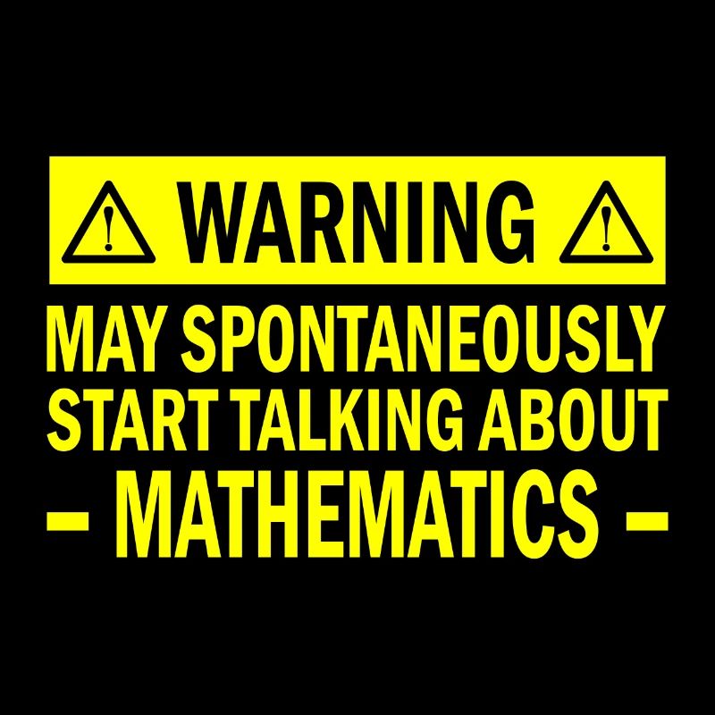 Math maths disant cadeau de professeur