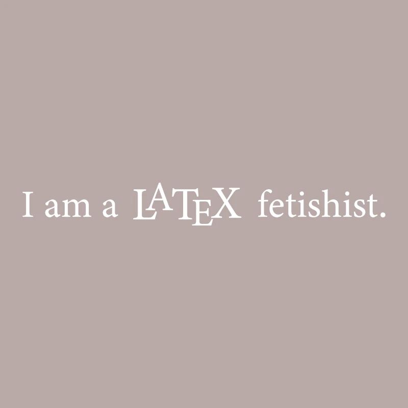 Latex fetishist Programming Informatik Geschenk