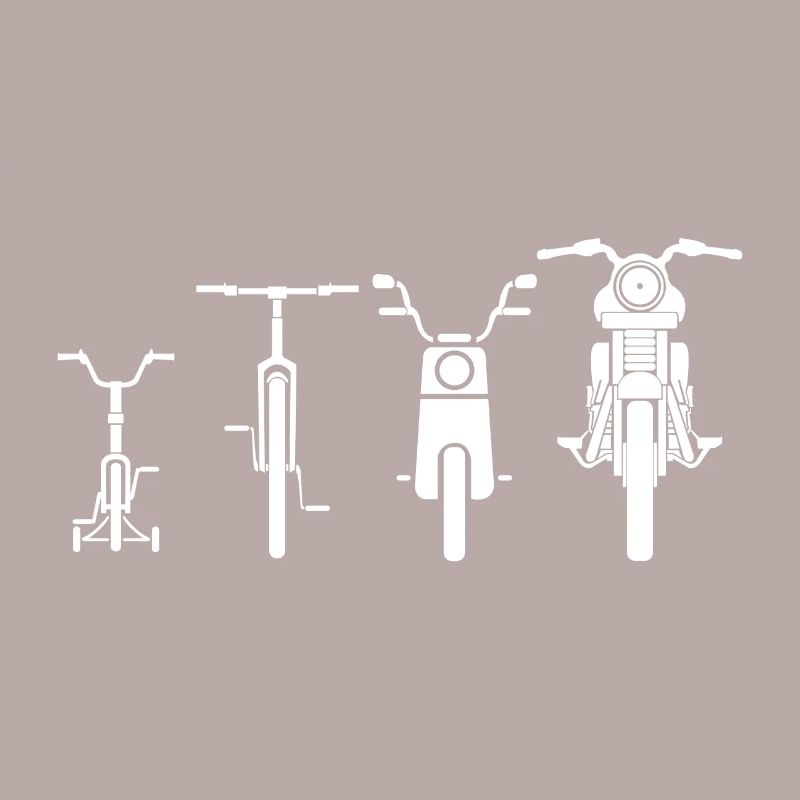 Motorrad Evolution - Geschenk