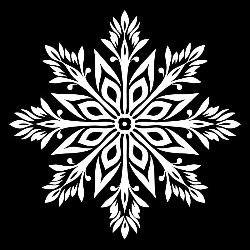 Flocon De Neige, Hiver, Flocon De Neige, Étoile, Modèle, Glace