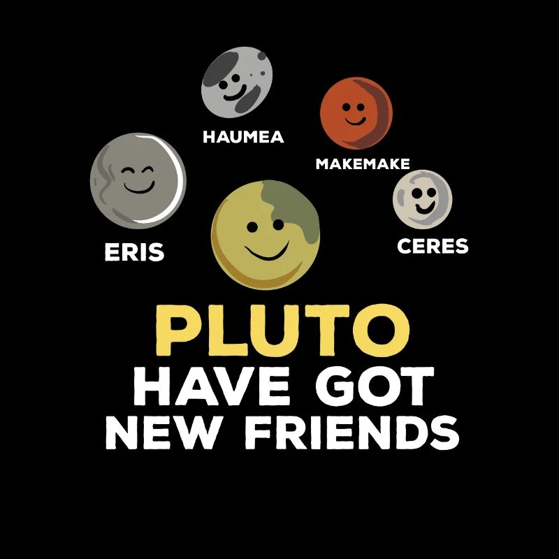 Pluto New Friends / Astronomy Galaxy, Planet