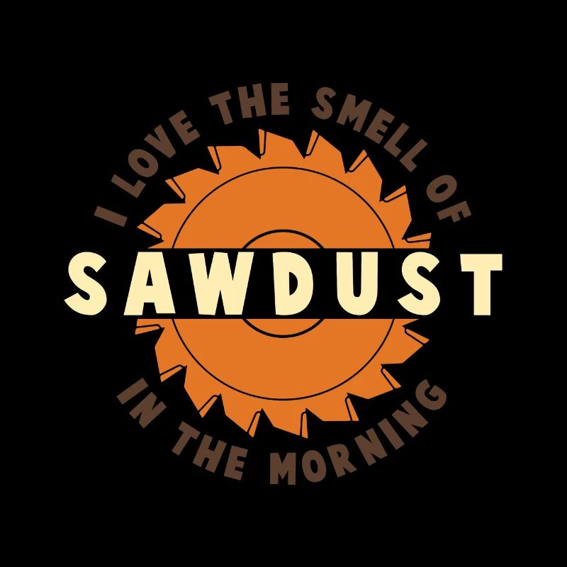 J’aime l’odeur de la sciure de bois le matin