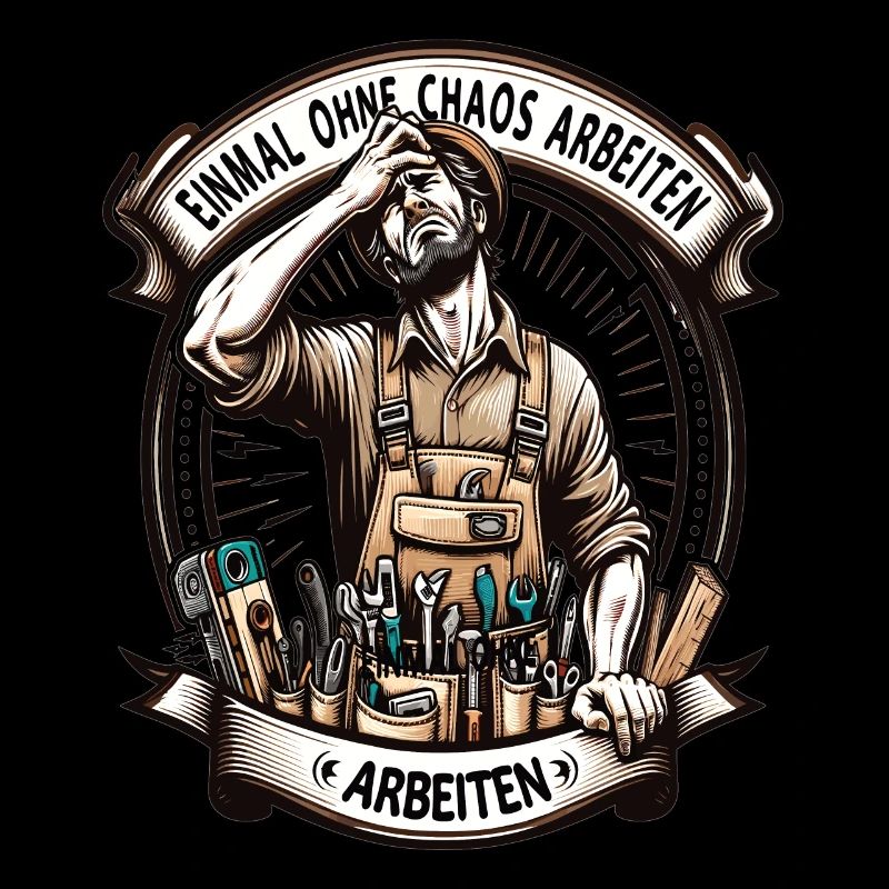 Handwerker Einmal ohne Chaos Arbeiten