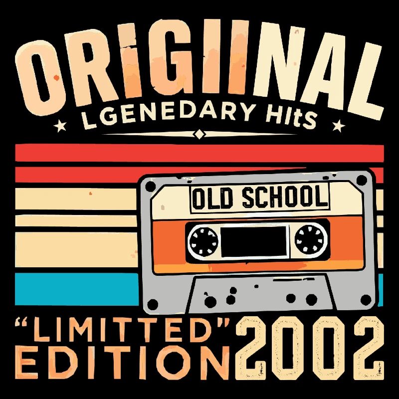 Original 2002, Legendary since 2002 Vintage 2002