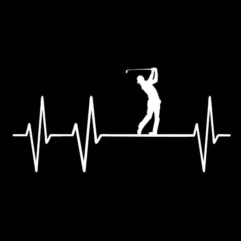 coeur battement de coeur de golf palpitations golfeurs d'impulsion