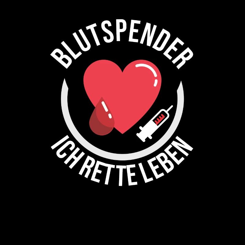 Blutspender ich rette Leben Bluspenderin ich rette