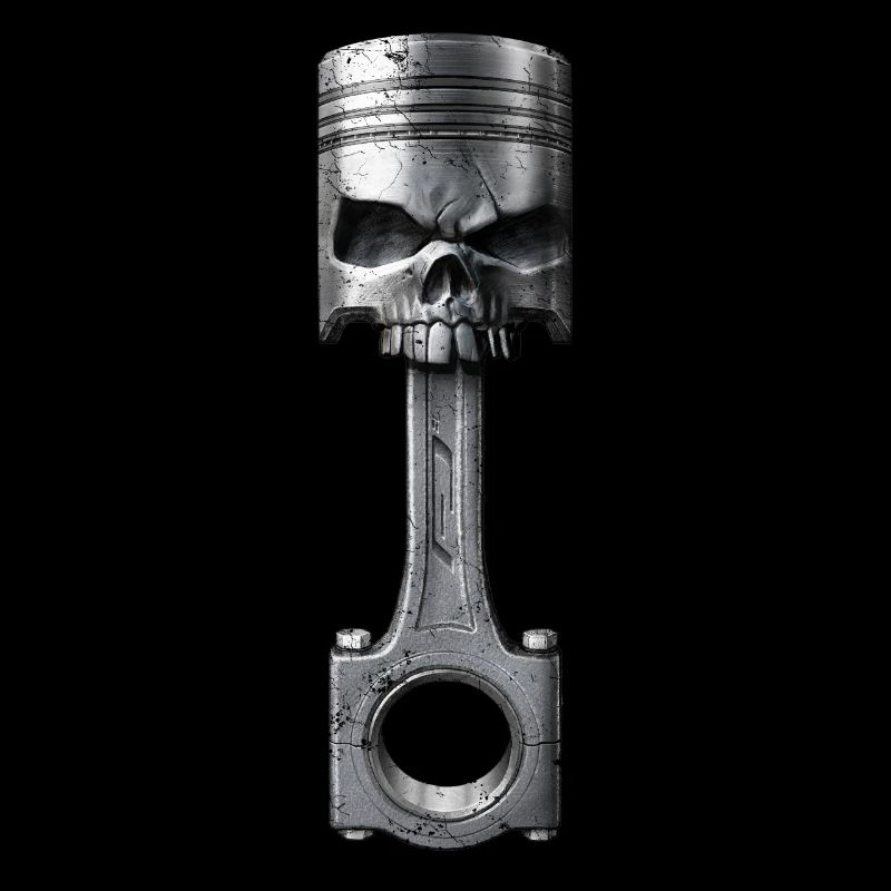 Piston de tête de mort