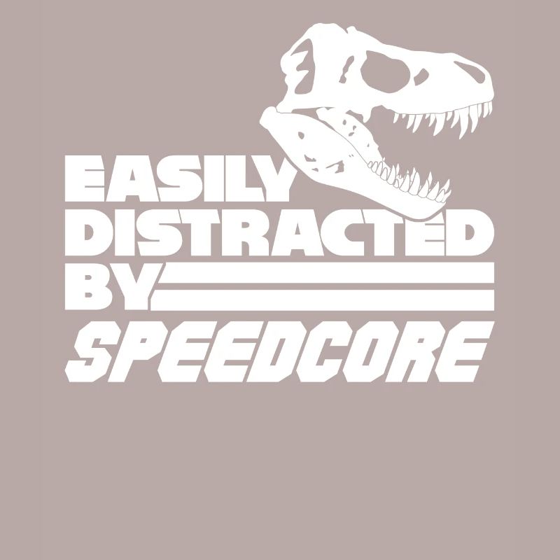 Speedcore Schädel Techno