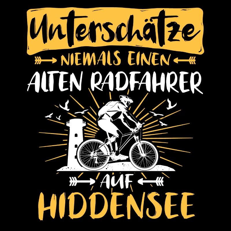 Hiddensee Radfahrer Ostsee