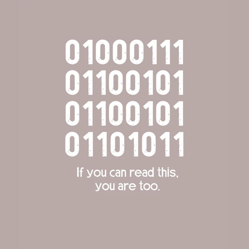 Binär Code Programmierer Coder Geschenk