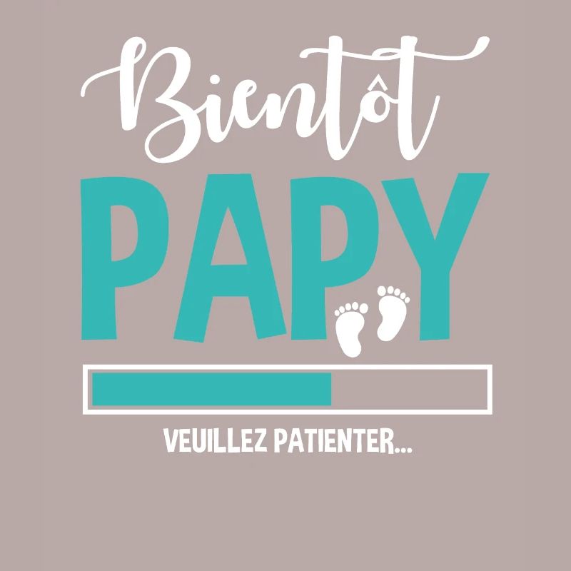Bientôt Papy Idée Cadeau Citation Grossesse Papi