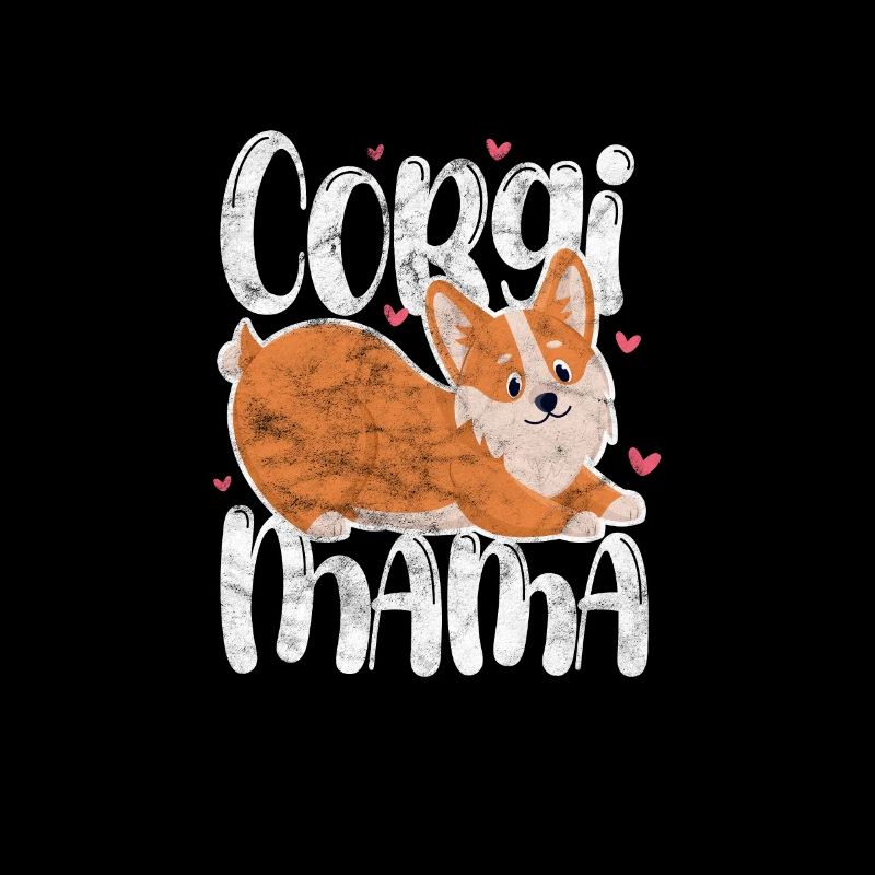 Welsh Corgi Mama Hund Hunde Hunderasse Geschenk