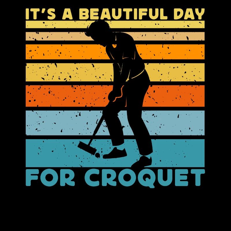 It's a beautiful day for Croquet