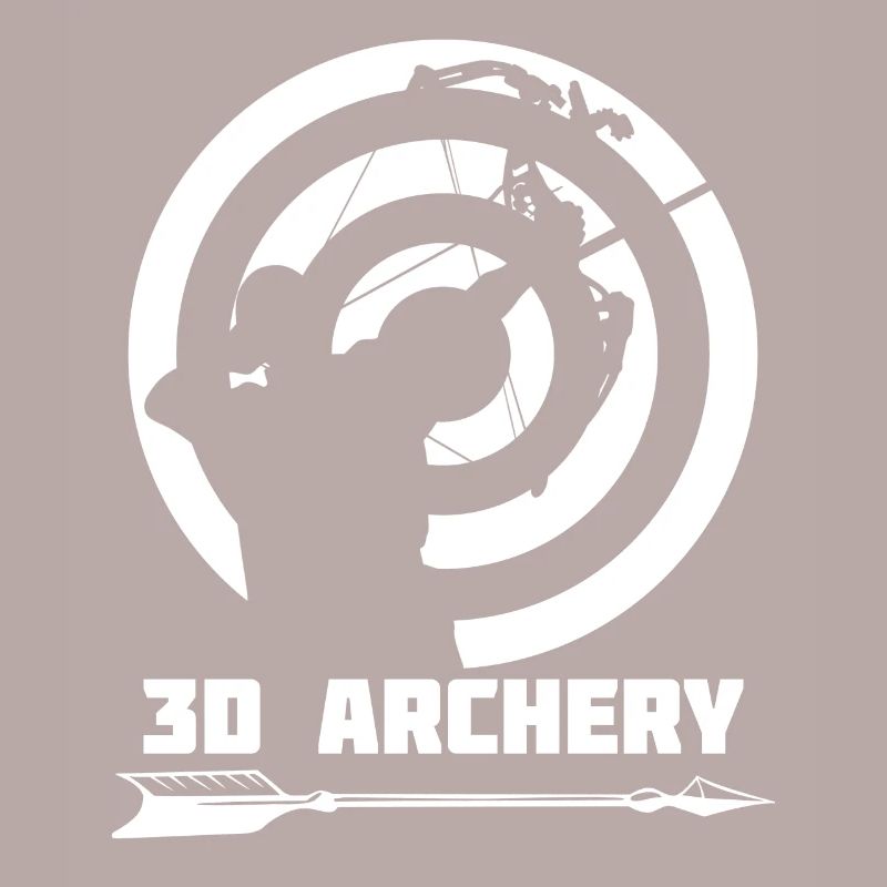 3D Archery Arc Recourbé Feuille composée