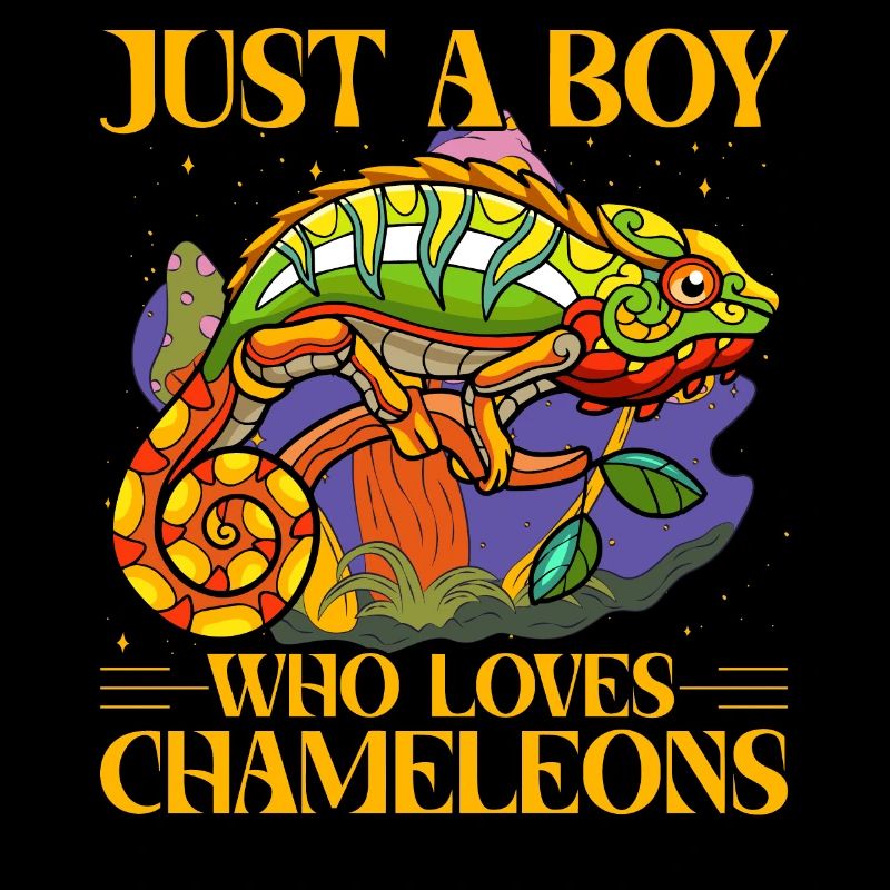Just a Boy who loves Chameleons